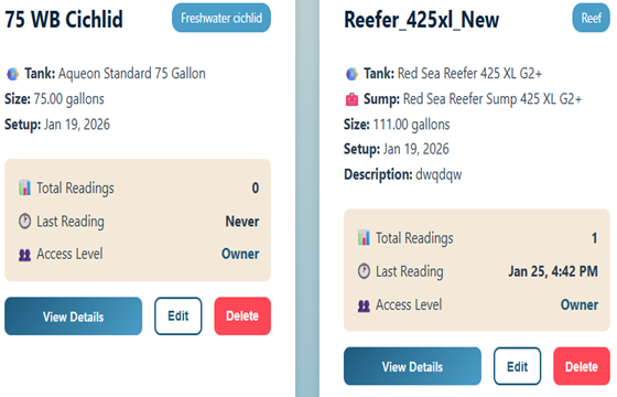 Multiple Tank Management
